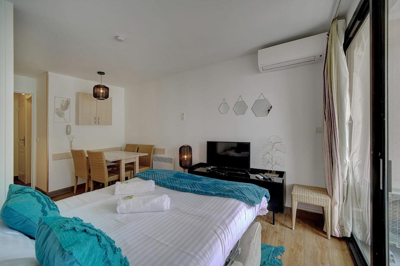 Immogroom - 2 Rooms - Renovated - Pool - Air Conditioning - Parking - Wifi Cannes Bagian luar foto